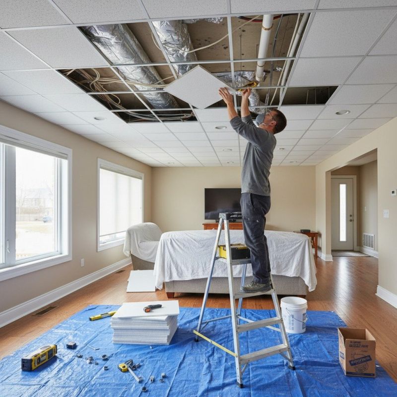Ceiling Panel Repair in Longmont, CO