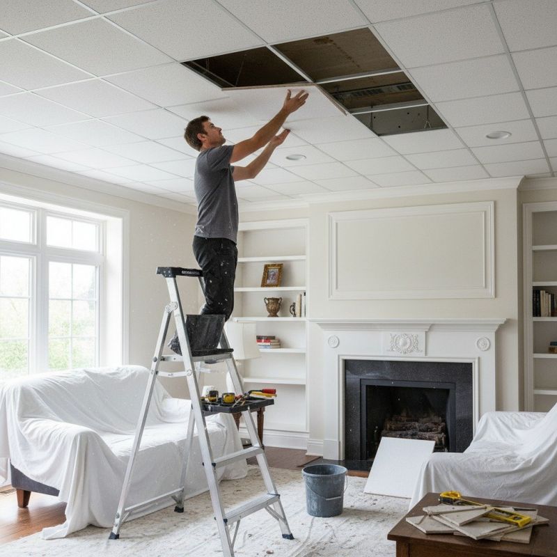 Ceiling Panel Repair in Longmont, CO
