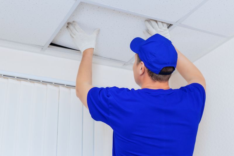 Ceiling Tile Installation
