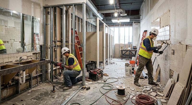Commercial Bathroom Remodeling in Denver County, CO