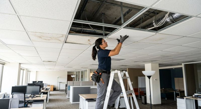 Grid Ceiling Repair in Longmont, CO