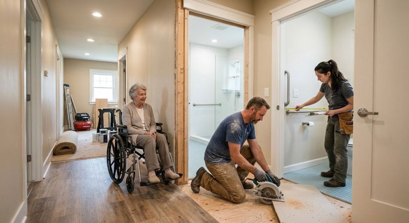 Handicap Bathroom Remodeling in Alpharetta, GA