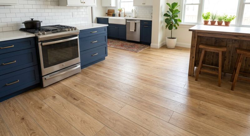 Kitchen Floor Renovation in Conroe, TX