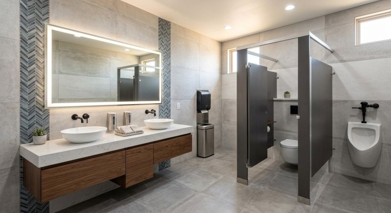 Office Bathroom Renovation in Longmont, CO