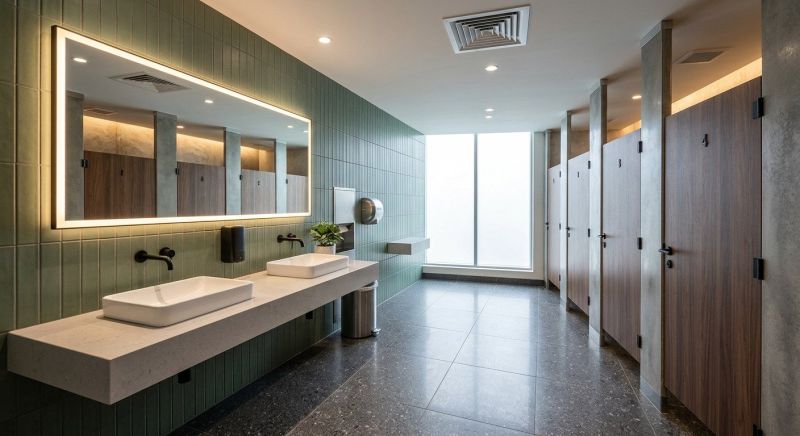 Office Restroom Renovation in Denver, CO