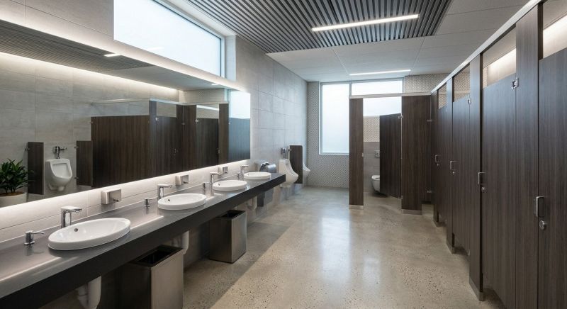 Office Restroom Renovation in Arvada, CO