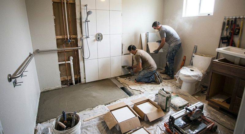 Senior Bathroom Renovation in Alpharetta, GA