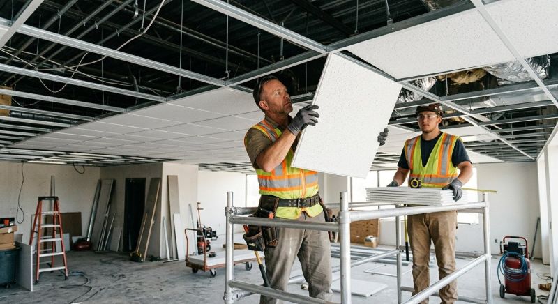 Suspended Ceiling Installation in Boulder, CO