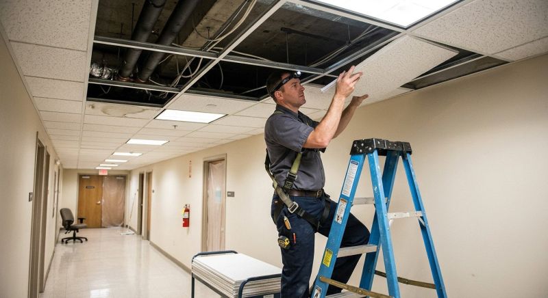 Suspended Ceiling Repair in Arvada, CO